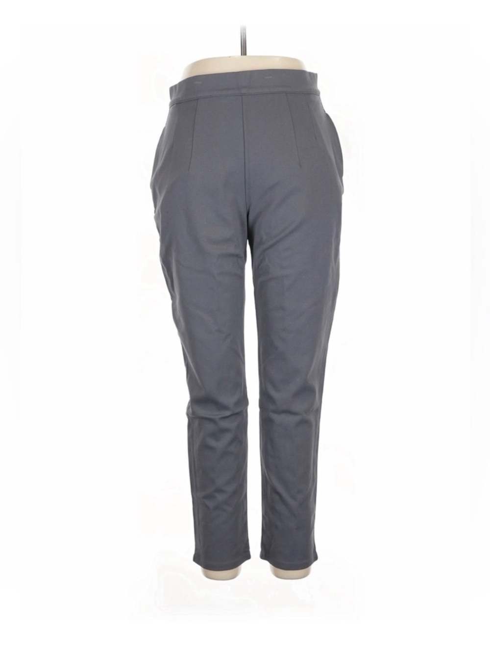 Vixen by Micheline Pitt Gray Straight Leg Pants
